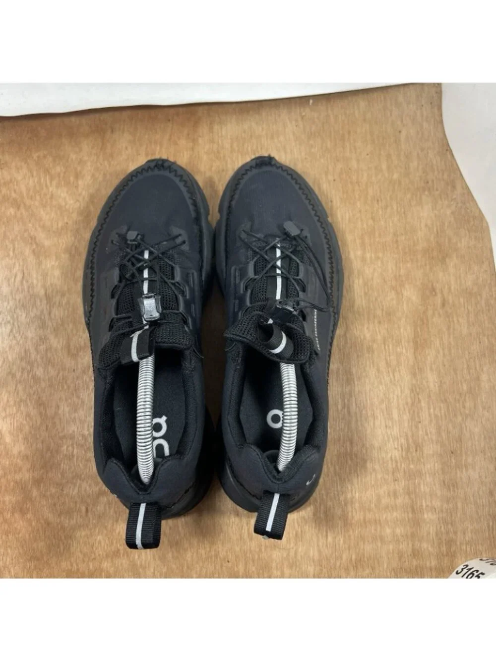 On Running Trainers Womens Size US 11 Cloudaway Triple Black Gym Casual Shoes